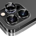 Mr.Shield (2 Pack) Camera Lens Protector for iPhone 13 Pro Max/13 Pro - Black
