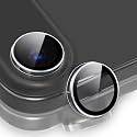 Mr.Shield Top-Notch 3D Camera Lens Protector Ring Compatible For iPhone 17 Air, 1:1 Keep Original Lens Design and Color, 9H Hardness, Easy Installation - Gray Titanium