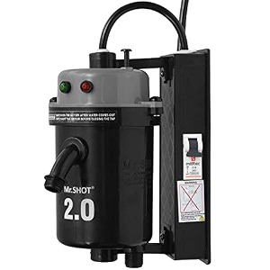 mrshot 20 runner india39s first dual thermostat moulded outlet pipe threaded inlet and outlet service friendly dual color and fitted with isi heating element and fitted with mcb - dark grey