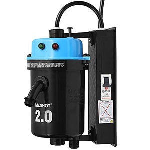 mrshot 20 runner india39s first dual thermostat moulded outlet pipe threaded inlet and outlet service friendly dual color and fitted with isi heating element and fitted with mcb - blue