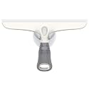 MR.SIGA Silicone Squeegee for Shower Doors, 25 cm/10 inch, White & Gray