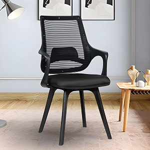 mrc executive chairs always inspiring more mono mesh mid-back ergonomic office chair visitor chair study chair computer chair  work from home mono fixed black