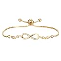 MRENITE 10k 14k 18k Solid Gold Personalized Name Bracelet – Dainty Name Plate Bracelet - Custom Any Name Fine Jewelry Gift for Women Adults Wife
