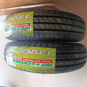 mrf 16580r14 85t ecotred tubeless tyre set of 2 tyre 4 wheeler tyre