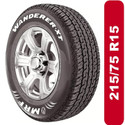 MRF 21575R15 WANDER XT TUBE LESS TYRE