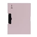 A4 Size Foldable Clipboard File - Exam Board Scratch Free, Foamed PP Material Exam Pad 360* Writing Board Anti-Friction, Multi-Functional for Students, Professionals, Artists (Blush)