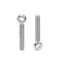 MroMax M10 x 60mm Machinery Shoulder Swing Lifting Eye Bolt 304 Stainless Steel Metric Thread 2pcs