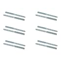 MroMax M6 x 80mm Hanger Bolts, Self Tapping Screw, 12Pcs