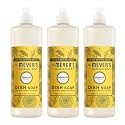 MRS. MEYER'S CLEAN DAY Liquid Dish Soap, Dandelion, 16 fl oz, 3 Pack