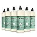 Mrs. MEYER'S CLEAN DAY Liquid Dish Soap, Basil, 16 fl. oz - Pack of 6