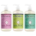 Mrs. MEYER'S CLEAN DAY Liquid Hand Soap Variety Pack 12.5 OZ Each, 3 Count (Lemon Verbena + Basil + Peony)