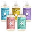 Mrs. MEYER'S Clean Day Liquid Hand Soap Variety Pack 12.5 Fl Oz Each, 1 CT (Rose + Lilac + Mint + Daisy + Dewdrop)