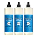 MRS. MEYER'S CLEAN DAY Liquid Dish Soap, Blueberry, 16 fl oz, 3 Pack