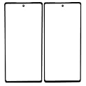 Front Screen Outer Touch Glass Cover Panel Lens with OCA for Google Pixel 6A : Black