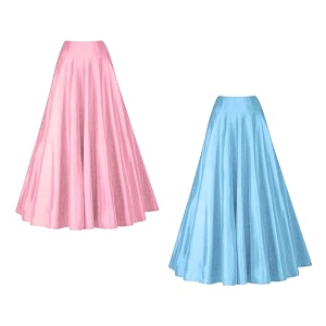silk fabric long kali pattern skirt ready to wear ethnic lengha skirt