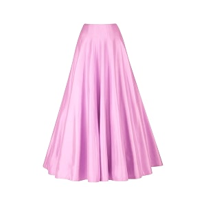silk fabric long kali pattern skirt