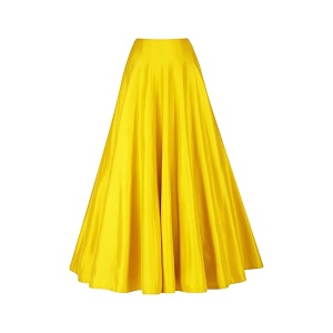silk fabric long kali pattern skirt for ethnicfestival ocassion