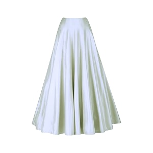 silk fabric long kali pattern skirt for ethnicfestival ocassion