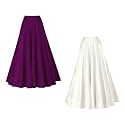 Silk Fabric Long Kali Pattern Skirt, ready to wear ethnic lengha skirt
