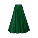Silk Fabric Long Kali Pattern Skirt for Ethnic/Festival Ocassion