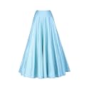 Silk Fabric Long Kali Pattern Skirt for Ethnic/Festival Ocassion