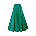 Silk Fabric Long Kali Pattern Skirt for Ethnic/Festival Ocassion