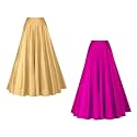 Silk Fabric Long Kali Pattern Skirt, ready to wear ethnic lengha skirt