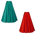 Silk Fabric Long Kali Pattern Skirt, ready to wear ethnic lengha skirt