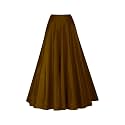 Silk Fabric Long Kali Pattern Skirt for Ethnic/Festival Ocassion