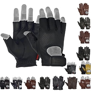 MRX Driving Gloves Button Basic Soft Outdoor