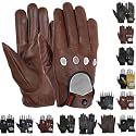 MRX Driving Gloves Button Basic Soft Outdoor