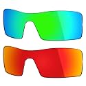 Mryok 2 Pair Polarized Replacement Lenses for Oakley Oil Rig Sunglass - Options