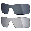 Mryok 2 Pair Polarized Replacement Lenses for Oakley Oil Rig Sunglass - Options