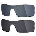 Mryok 2 Pair Polarized Replacement Lenses for Oakley Oil Rig Sunglass - Options