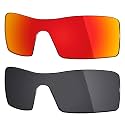 Mryok 2 Pair Polarized Replacement Lenses for Oakley Oil Rig Sunglass - Options