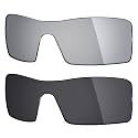 Mryok 2 Pair Polarized Replacement Lenses for Oakley Oil Rig Sunglass - Options