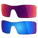 Mryok 2 Pair Polarized Replacement Lenses for Oakley Oil Rig Sunglass - Options