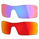 Mryok 2 Pair Polarized Replacement Lenses for Oakley Oil Rig Sunglass - Options