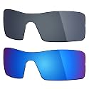 Mryok 2 Pair Polarized Replacement Lenses for Oakley Oil Rig Sunglass - Options