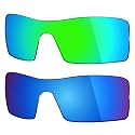 Mryok 2 Pair Polarized Replacement Lenses for Oakley Oil Rig Sunglass - Options