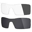 Mryok 2 Pair Polarized Replacement Lenses for Oakley Oil Rig Sunglass - Options
