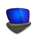 Mryok Polarized Replacement Lenses for Fantail Sunglasses, HD Polarized, UV Protection, Impact Resistant &amp; Perfectly Fit - Deep Blue