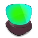 Mryok Replacement Lenses Compatible with Ray-Ban Meta Wayfarer RW4008 53mm / Gen 2 RW4012 53mm Smart Glasses, HD Polarized