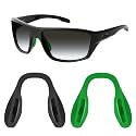 Mryok Replacement Nose Piece Nose Pads for Oakley Split Shot OO9416/Split Time/Crossrange/Crossrange R/XL Sunglass - Options