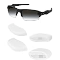 Mryok Replacement Nose Piece Nose Pads for Oakley Commit Squared(SQ)/Commit Squared(SQ) Asian Fit/Flak 2.0 Sunglass - Options