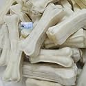 Premium Rawhide Chew Bone for Dogs Pressed Calcium-Enriched Bone Treat, 4 Inches Long, Ideal for Adult Dogs, 1 Kilogram, Single Count
