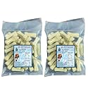Rawhide Pressed Bones for Puppy and Small Dogs, 3 Inch Pack of 72 Bones