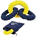 Vibrant and Durable Cotton Chew Dog Toys Rope for Adult, Small, and Medium-Large Dogs | Attractive Teething Toys to Soothe and Entertain Your Canine Companions
