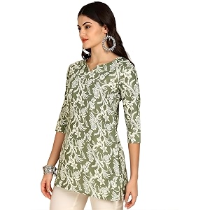 MS VHCK ENTERPRISE Womens Short Kurti in
