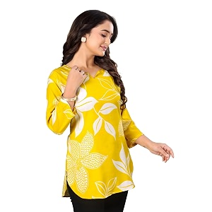 MS VHCK ENTERPRISE Womens Short Kurti in